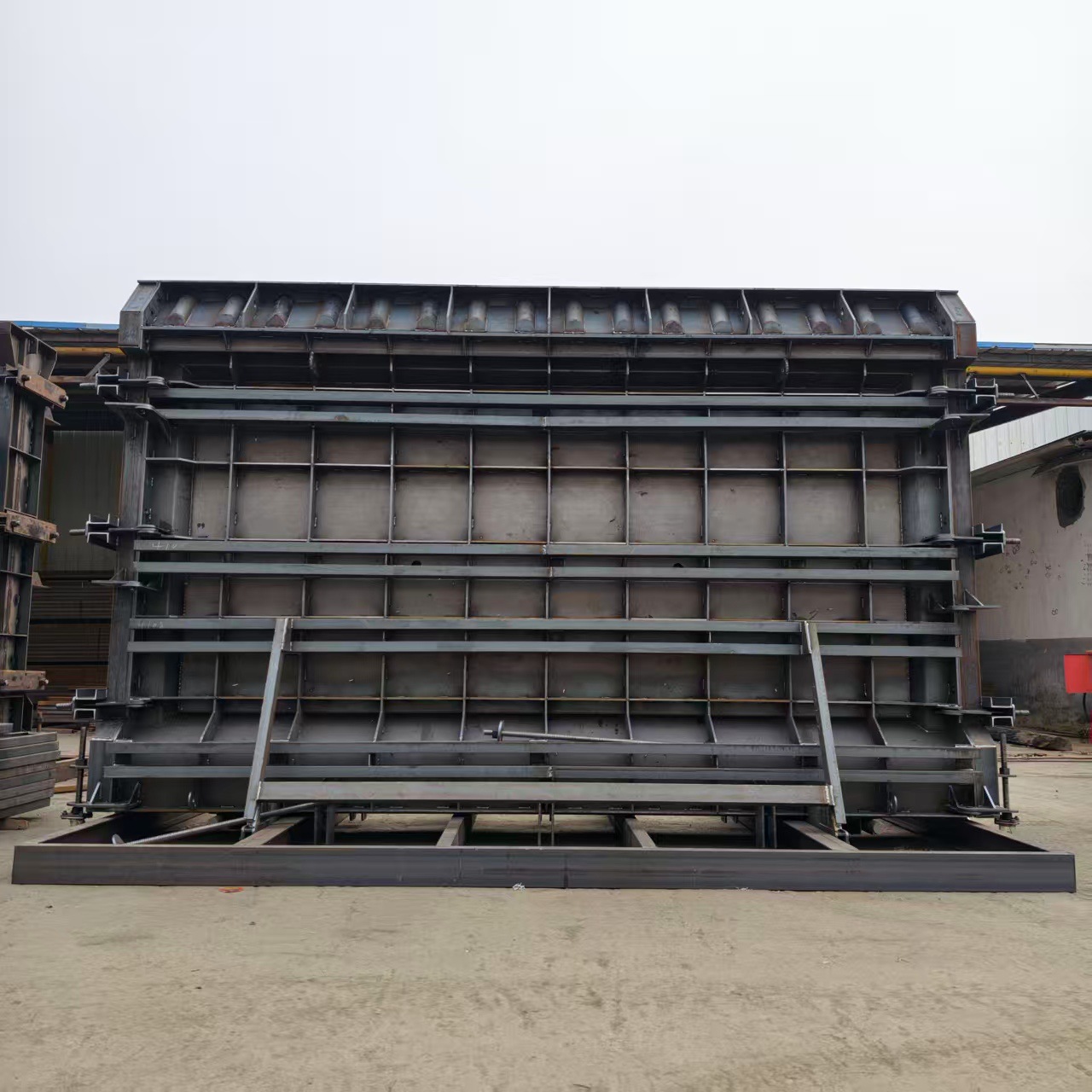 湖南围墙模具定制围墙预制件钢膜具墙头模具院墙预制模具围墙模具