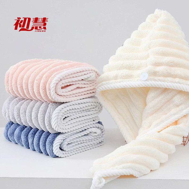 Hair Drying Cap Super Absorbent Quick Drying Women's Bag Headscarf 2025 New Thickened Shower Cap Advanced Non-blowing Hair Towel