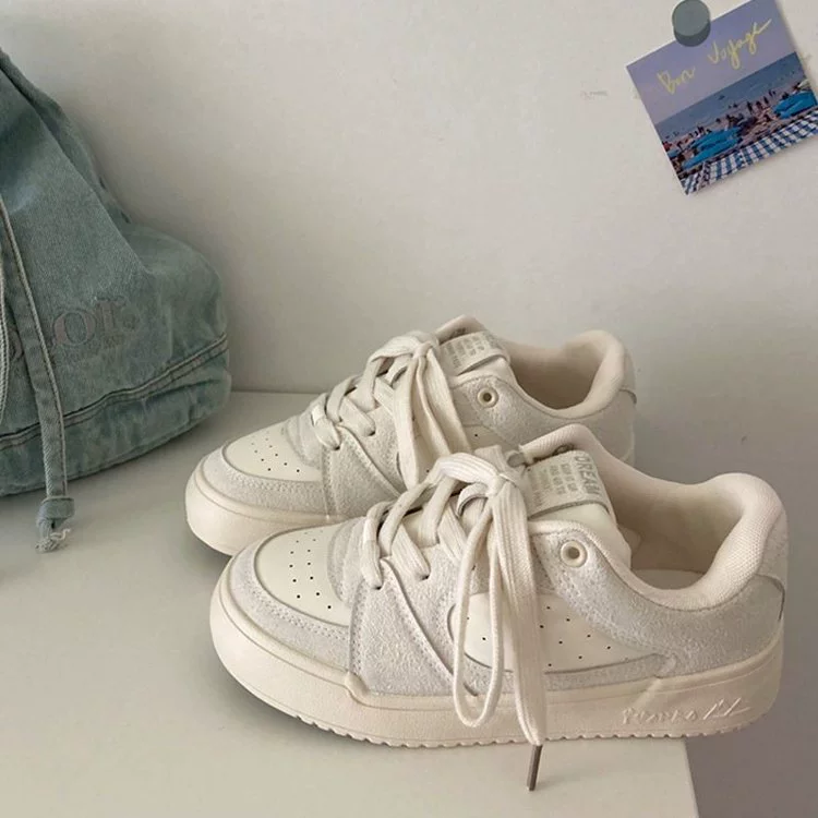 2024 весна новые нишевые синие коньки женские хлебные туфли дикие легкие рот спортивные повседневные коньки