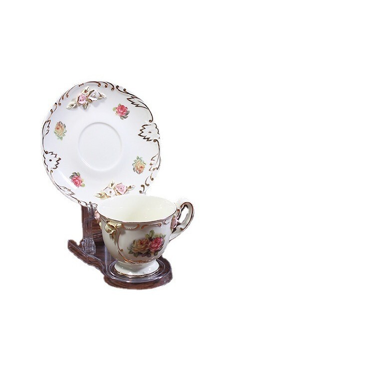 Acrylic Display Rack Tea Cup Coffee Cup Rack European Style Plexiglass Products Tray Rack Tray Rack Acrylic