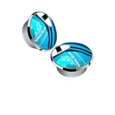 Large field of view rear view auxiliary mirror, Blind Spot Device, Suction Cup Type