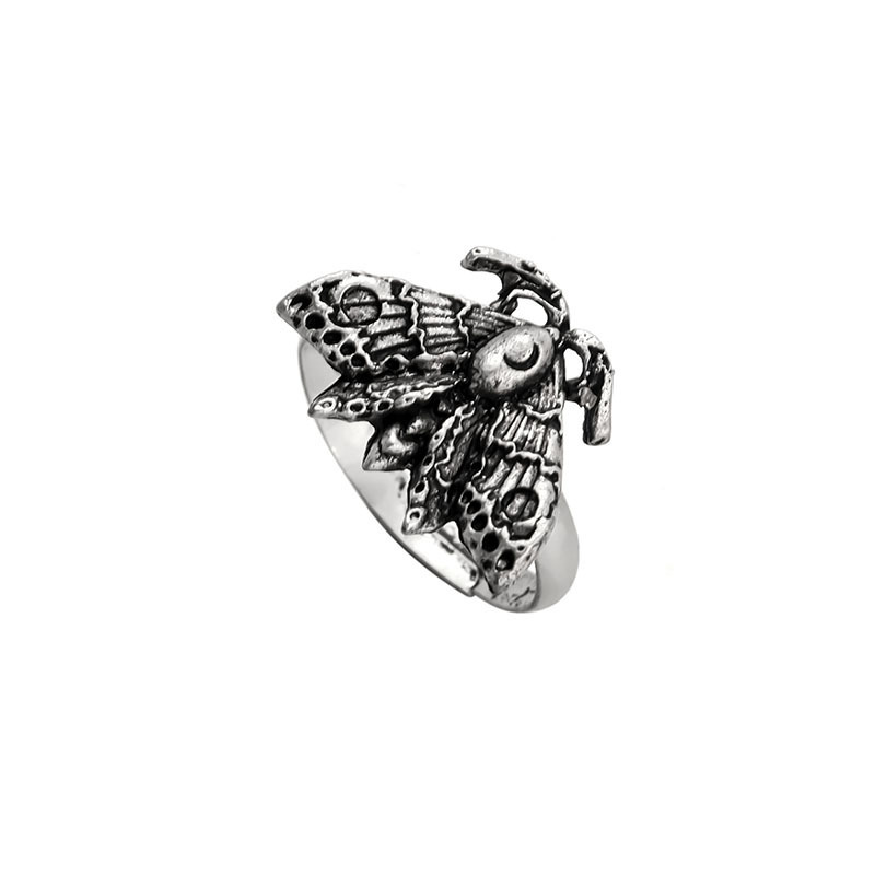 Dust Collection Fashion Halloween Moth Halskette Gothic Trendy Herrenschmuck_voghion.com
