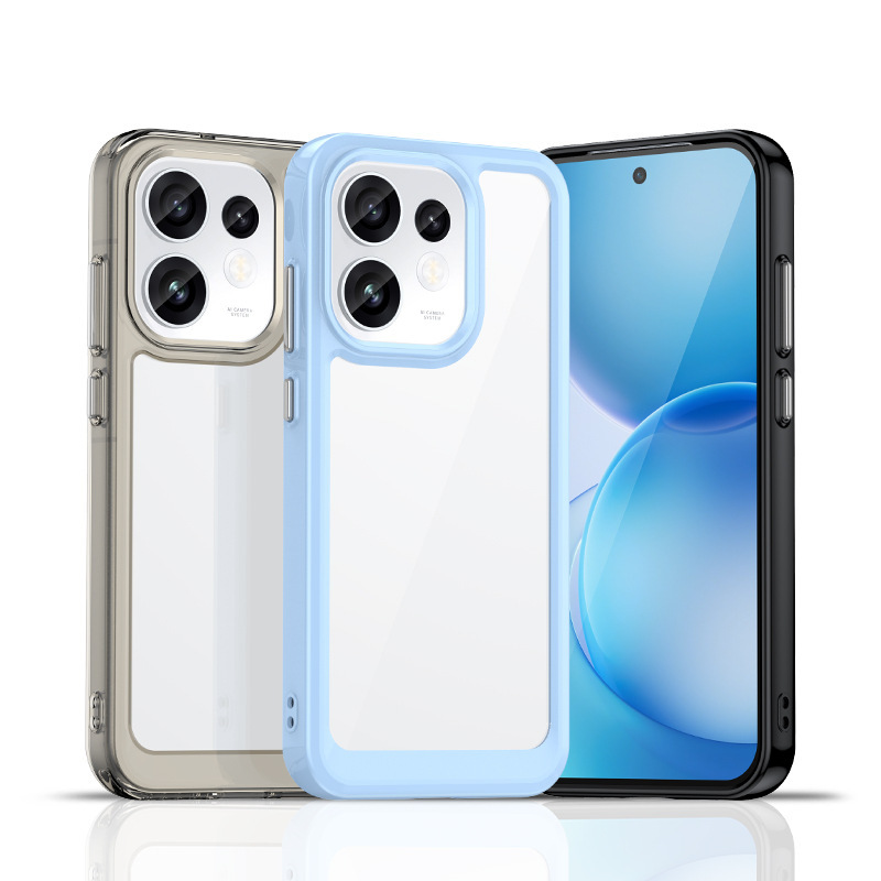 Suitable for the colorful OPPO Reno16 5G phone case Reno16Pro 5G phone cover, full protection, anti-drop TPU+PC