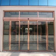 上海厂家直营加工安装自动门有框 无框钢化玻璃自动感应平移门