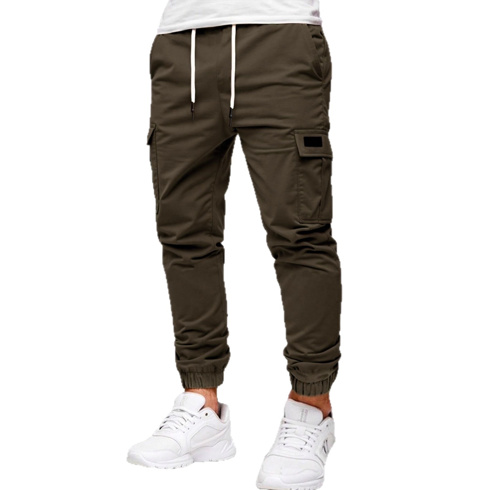 Nuevos pantalones de estilo europeo transfronterizo de hombre de bolsillo multi-bolsillo, pantalones de estilo de moda de comercio exterior.