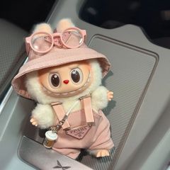 车载摆件毛绒娃娃拉布布挂件可爱装饰品批发