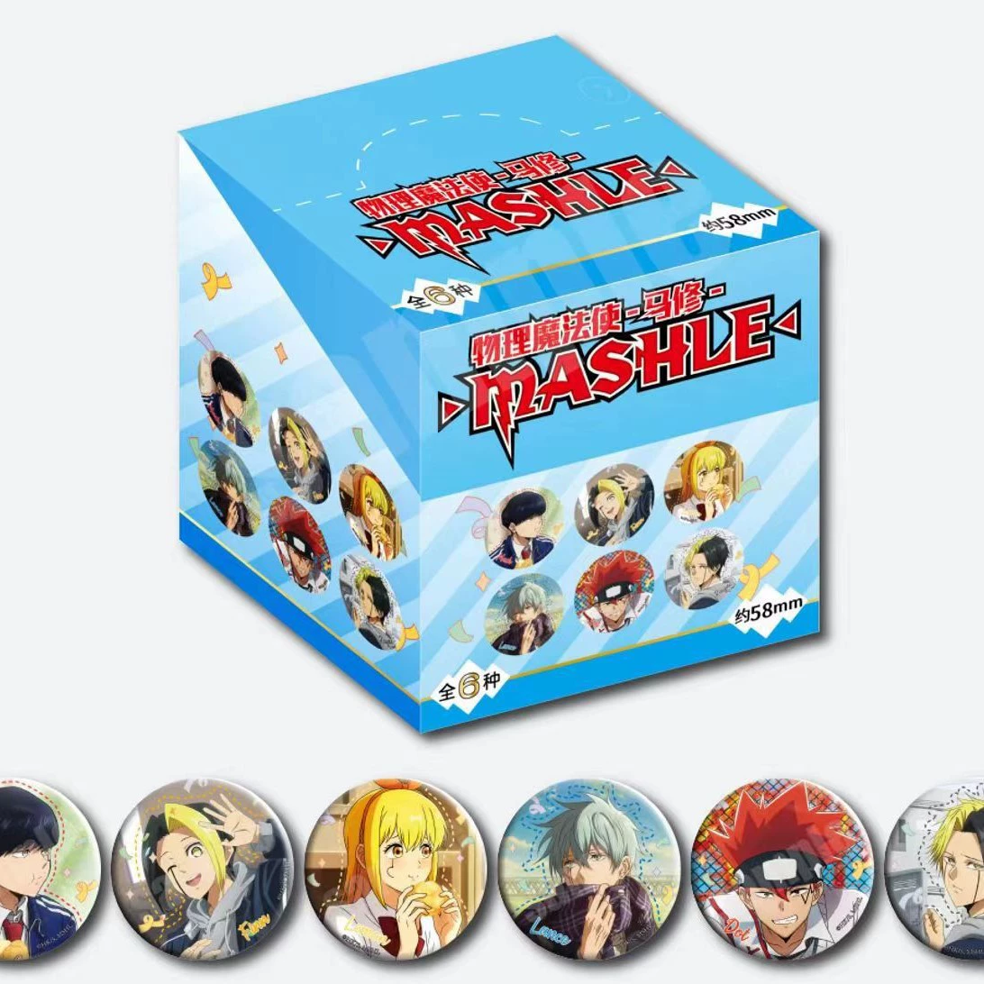 tinplate бейдж (Хацунэ Мику) blind box, коллекционная булавка, одна случайная дизайн, 7 вариантов набора