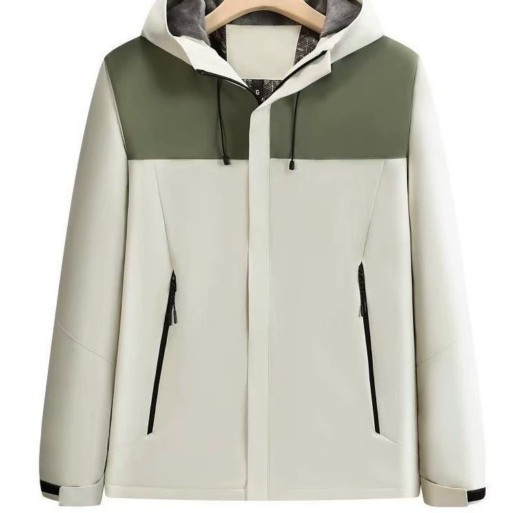 Куртка-штурмовая куртка 2024 осень новый плюс бархат наружная теплая ветровка осень-зима штурмовая одежда альпинистская одежда