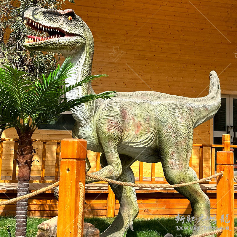 Dinosaurio de simulación a gran escala Tyrannosaurus Rex Dinosaurio eléctrico llamará modelo de movimiento Paisaje parque de atracciones modelo de dinosaurio