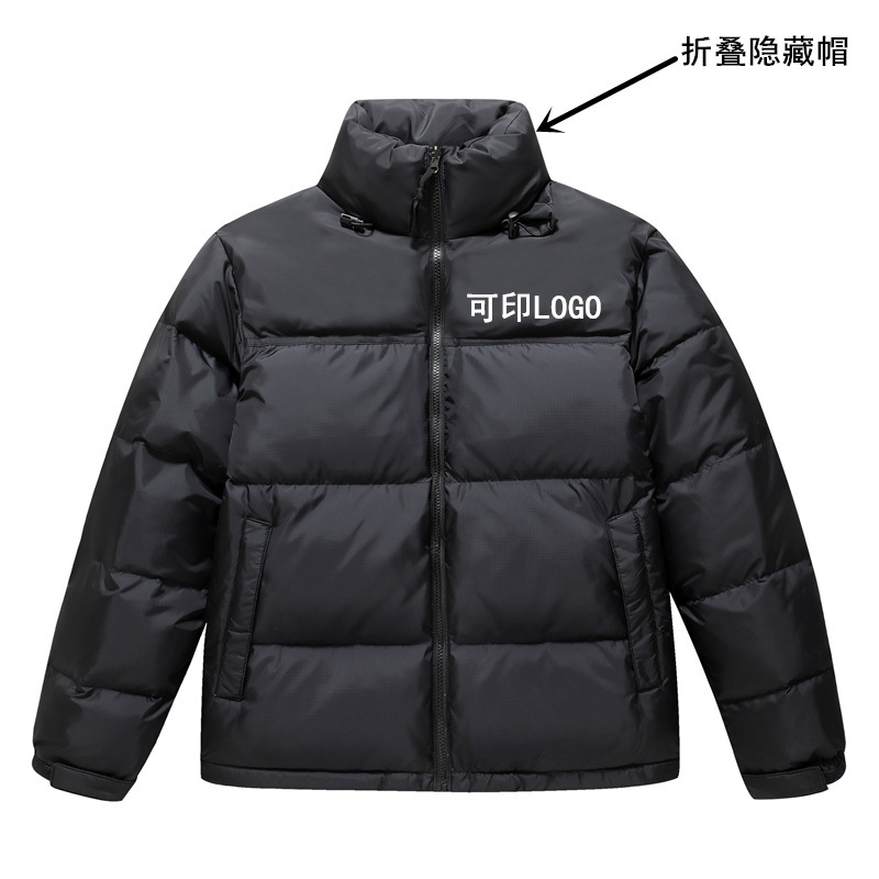 Clean Version 1996 North Face down Jacket Men's 90% Velvet White Duck down Winter Stand Collar Jacket Beijia 700 Couple Classic Style