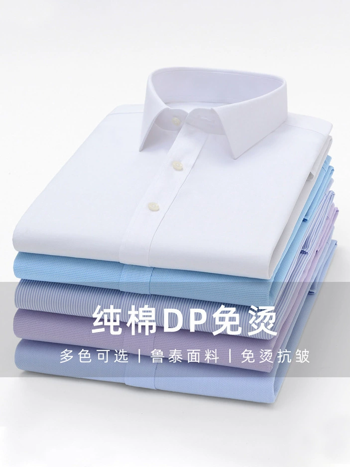 Cotton men's shirt for work