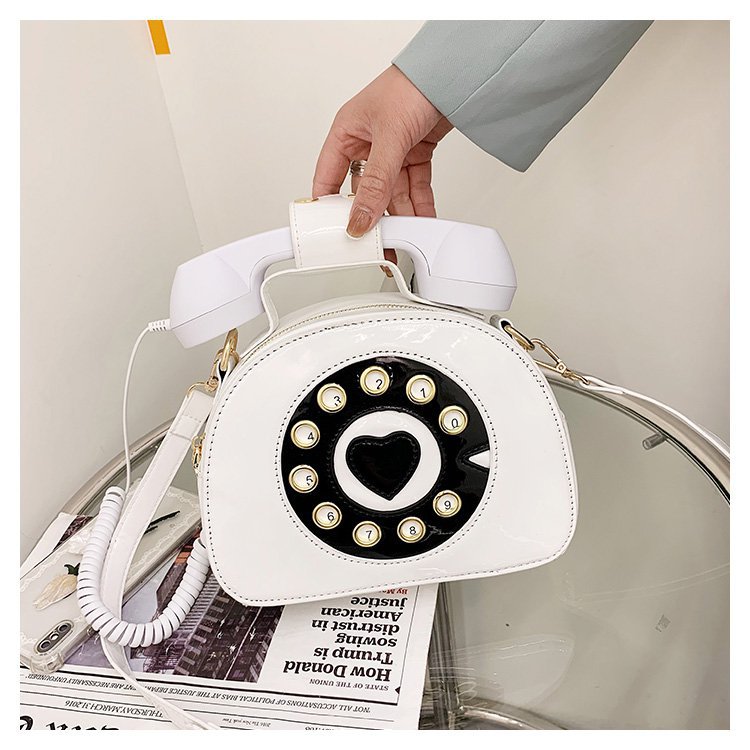 504g Weight Polyester Lining Material Zipper Closure Type Single Shoulder Strap Strap Type Circle Bag Bags Type Pu Leather Material Solid Color Pattern Vintage Style Style Round Shape Rose Red, White, Pink, Purple, Red, Yellow, Black Color Medium Size Medium Pu Leather Vintage Style Circle Bag 55
