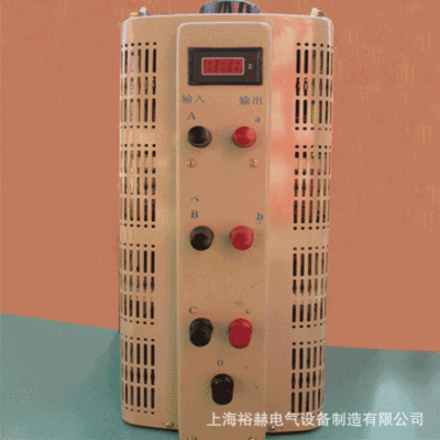 Three-phase communication Contact Voltage regulator 0-430V 0-1500V Adjustable high-power Surge transformer