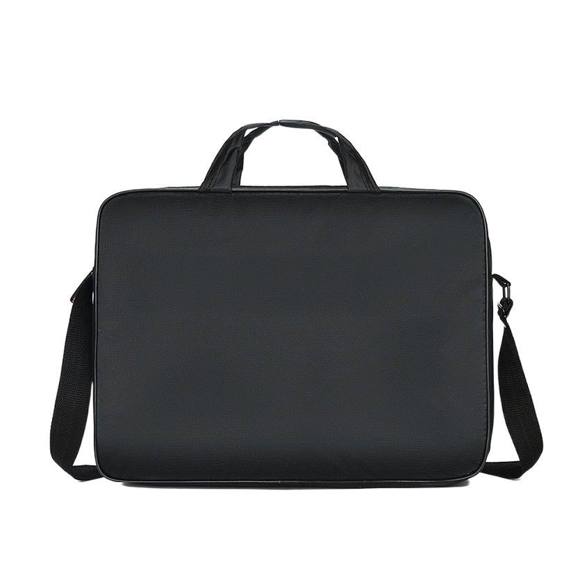 Factory wholesale business men's large capacity computer briefcase printed LOGO handbag large capacity computer bag