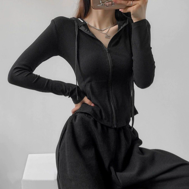 Демисезонная защита солнца clothing, тонкий свитшот, кардиган на молнии, куртка, облегающий