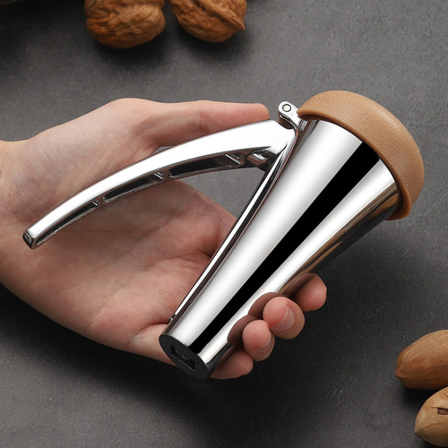 Thickened zinc alloy funnel walnut clip creative multi-purpose walnut clip nut pliers peeling kitchen gadgets