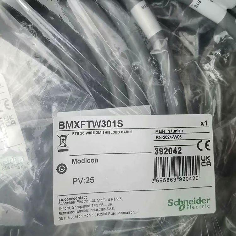 BMXFTW301/BMXFTW301S аналоговый входной/выходной модуль соединительный кабель 3 м новый оригинальный