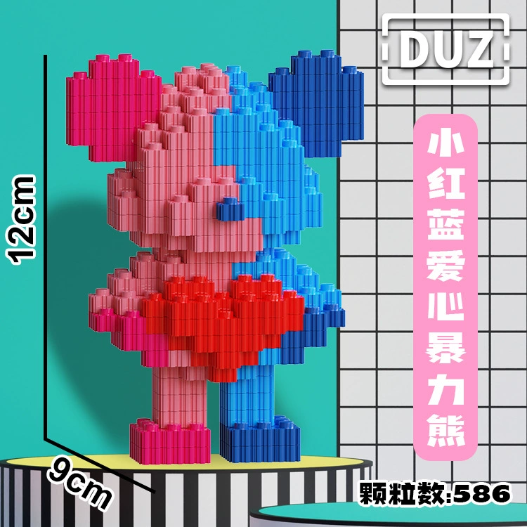 Конструктор Lego Ultraman Tiga Micro Block, различные цвета, 10×10×10 см