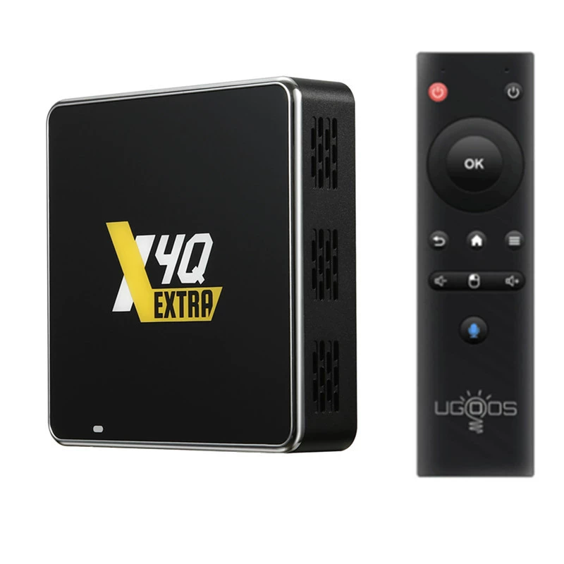 UGOOS X4Q EXTRA Motyle Sky S905X4-J 128G Смарт-Голос tvbox Android 11
