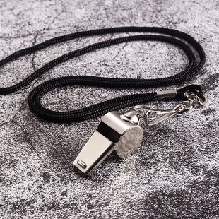 Factory Direct Sales Stainless Steel Whistle Whistle Sports Teacher Basketball Referee Football Children's Coach Special High-Pitched Iron