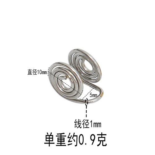 Manufacturer wholesale mosquito coil ear clips, no piercing, painless electroplating earrings, jewelry accessories, personalized simple and fashionable ear clips