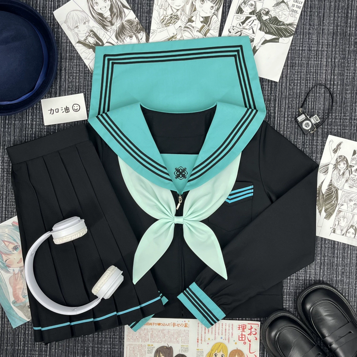 [Qingli] Оригинальная униформа JK, православный японский стиль, матросский костюм в консервативном стиле, костюм для выступлений, школьная форма, выпускной костюм для женщин