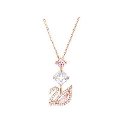 Shijia ハイバージョン スワン ネックレスは、スワロフスキー エレメント女性クリスタル スマート鎖骨チェーン メーカー卸売|undefined