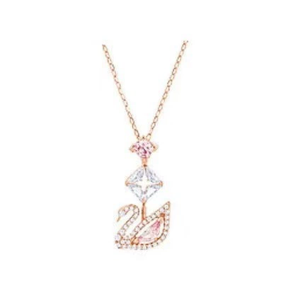 Swarovski, лебедь, ожерелье, подвижный кристаллический подвес, цепочка для ключей сумки, оптовый