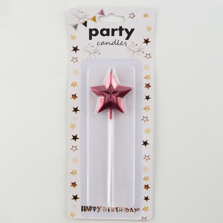 单个五角星红色