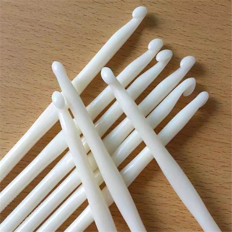 白色塑料钩针丝带布条线粗毛线编织工具diy毛衣毛线手工钩针编织