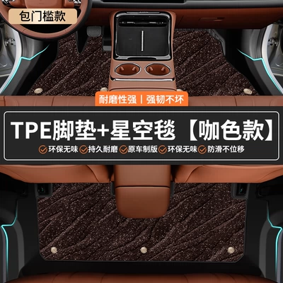 0807 0102 Z20 10Emp 900 | Modelə uyğun ayaqaltı - original-grade-tpe-covered-door-sill-mats-coffee-color-galaxy-blanket