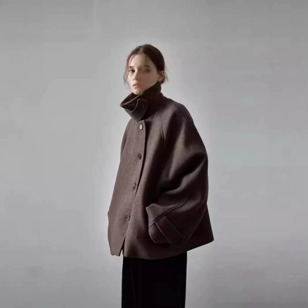 Женская короткая шерстяная куртка L*W CL*SSIC, осень-зима 2025, новая, высококачественная, для невысоких.