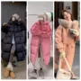 宽松中长款加厚秋冬棉服