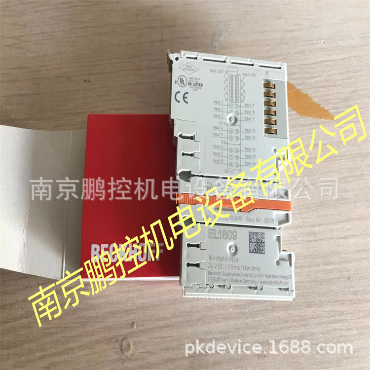 倍福BECKHOFF 输入模块 EL1809