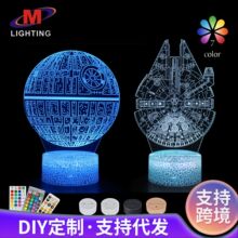 �羳ר�������սϵ��3D�߲ʴ���̨��Сҹ��LED������Ʒ�Ӿ���