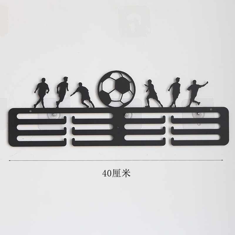 En stock Medallero de hierro estante de exhibición de medalla de maratón medalla de oro estante de almacenamiento variedad creativa