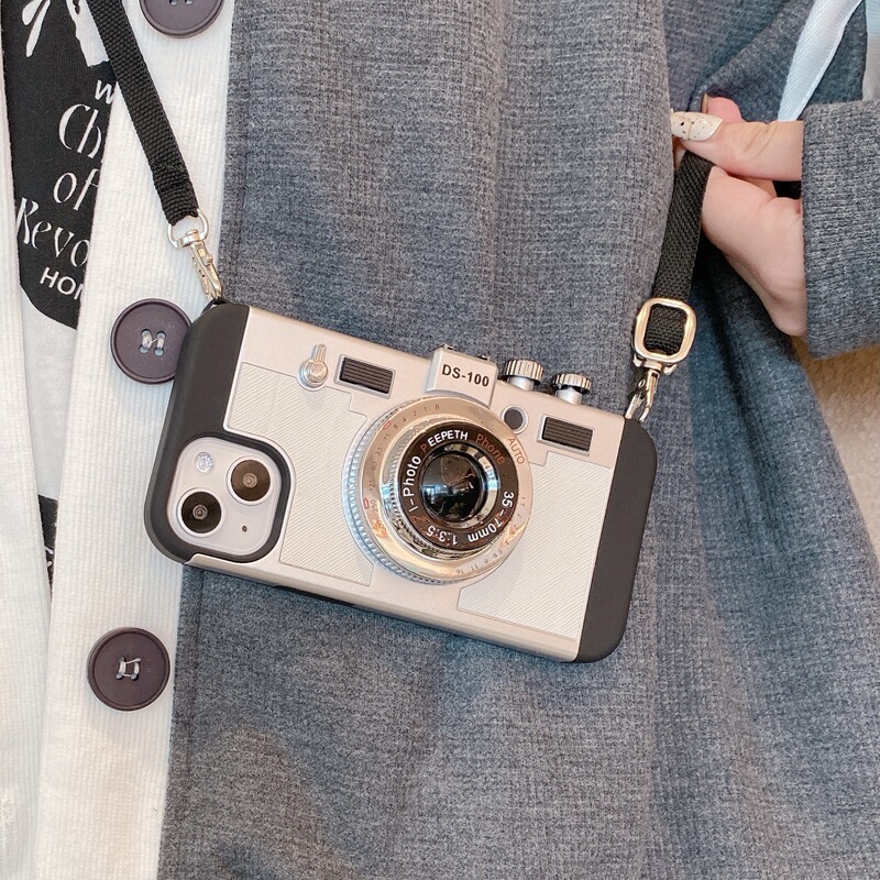 Camera Phone Case for iphone16pro Emily New Apple 15Promax Retro 13 Creative Camera Phone Case for iphone16pro Emily New Apple 15Promax Retro 13 Creative