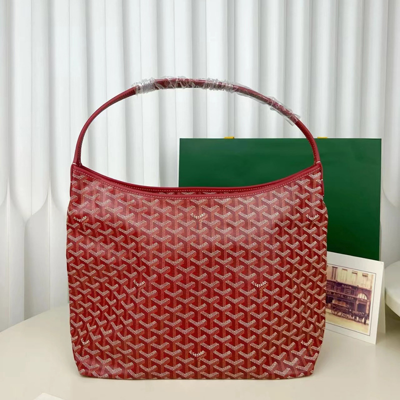 Goyard Goya 2024 Classic Dog Tooth Mother-In-Law Shopping Bag Hobo Fashion Single Shoulder Armpit Satchel Commuter Women's Bag