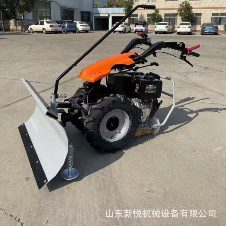 供应手推式抛雪机 物业小区汽油柴油扫雪机 驾驶式扫雪车