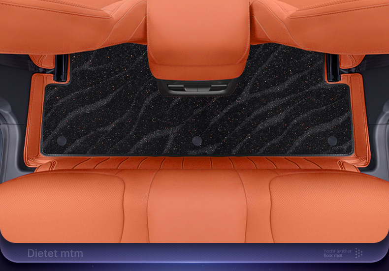 Suitable for Galaxy M7, full-coverage trunk mat, foot mat, decorative leather protective pad, accessories and supplies