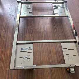 防尘轴承伸缩无人机推车T506070100S通用植保无人机推车5寸轮子