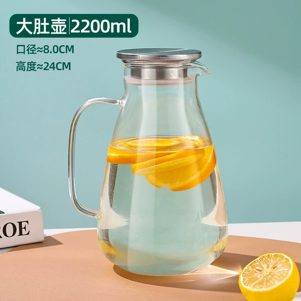 2.2L-Dudu pot_Silver lid (transparent color)