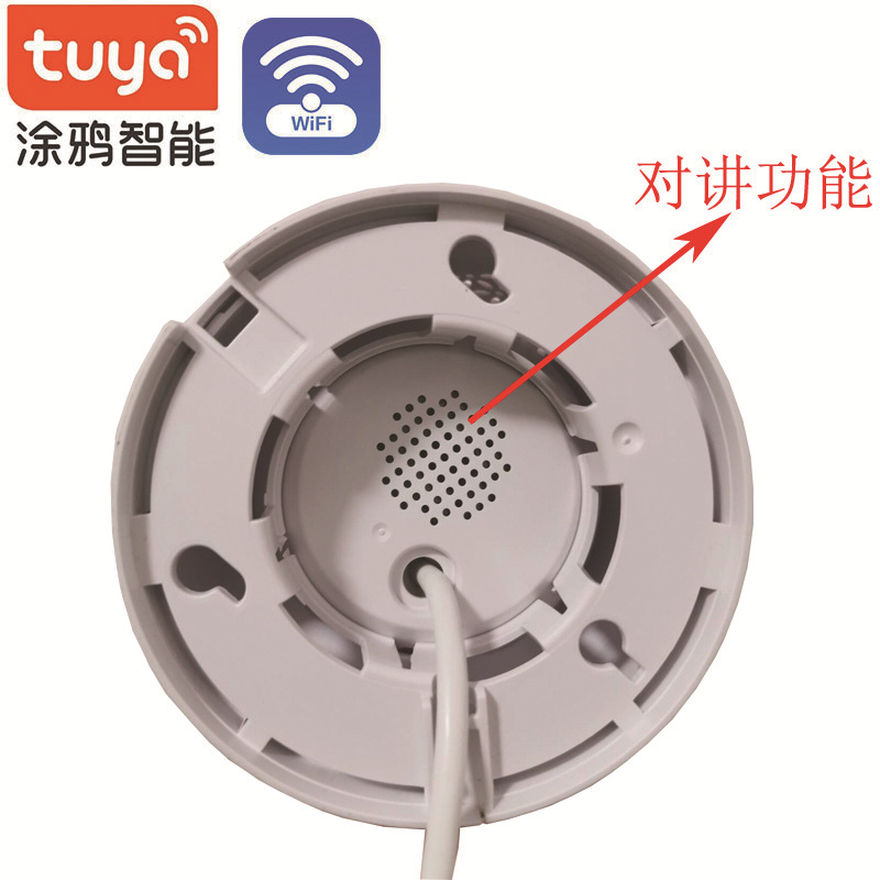 Graffiti inteligente 5MP interior Tuya inalámbrico WIFI doble luz a todo color intercomunicador HD POE cámara de vigilancia