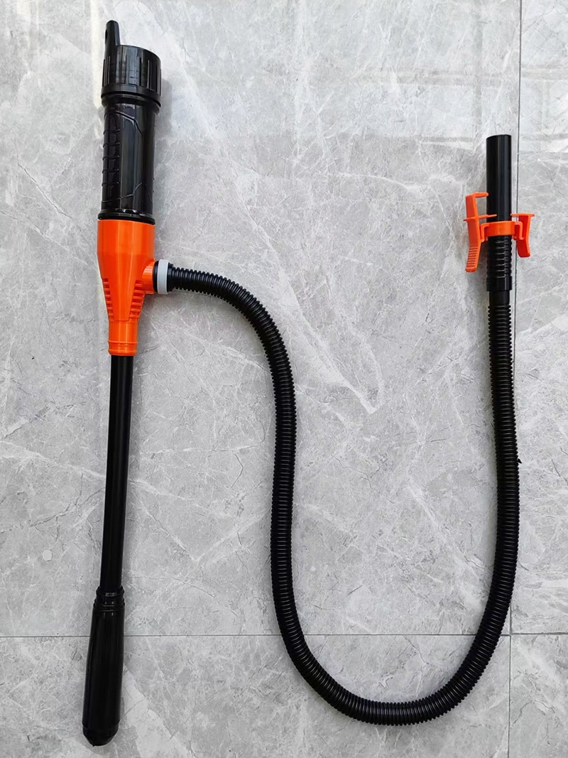 Cross-Border Detachable Electric Water Pump, Oil Suction Pipe, Portable Oil Pump, Self-Driving Hose Oil Transfer Pump