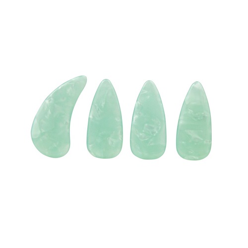 Guzheng playing nails for adults, beginners and children, professional playing grade resin double-sided arc guzheng nail accessories