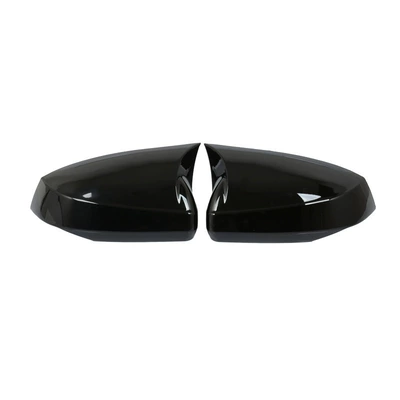 Suitable for Changan Auchan Z6 mirror cover horn rearview mirror shell body decoration (Other Automotive Exterior Supplies) - glossy-black-pair-of-horns-glue