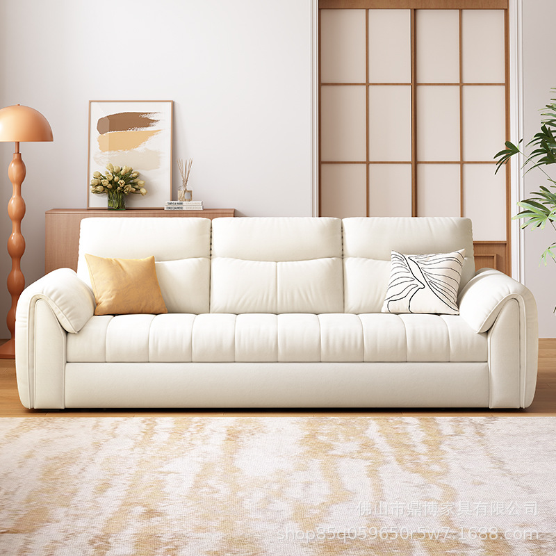 Dingbo Technology Velvet Sofa Bed Can Be Stored and Foldable Multi-Functional All-In-One Living Room Balcony Study Sofa Bed