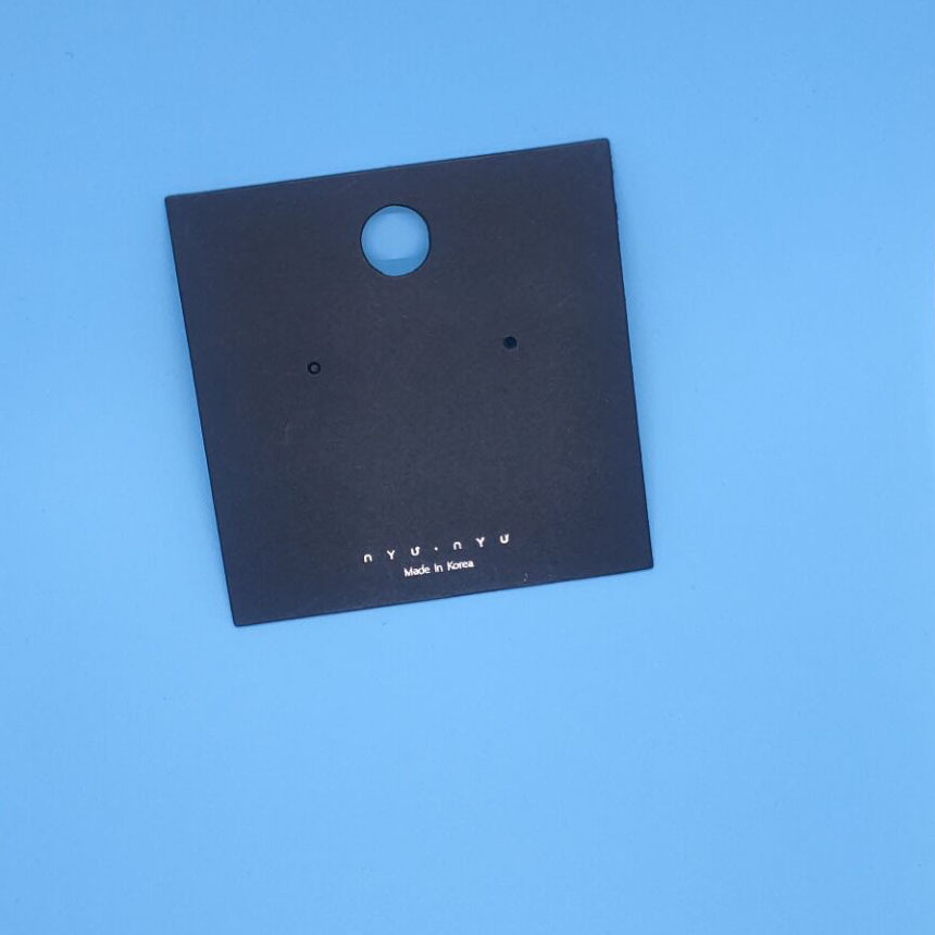 厂家直销现货 黑色耳环卡纸耳钉耳饰饰品卡板卡片精美精品