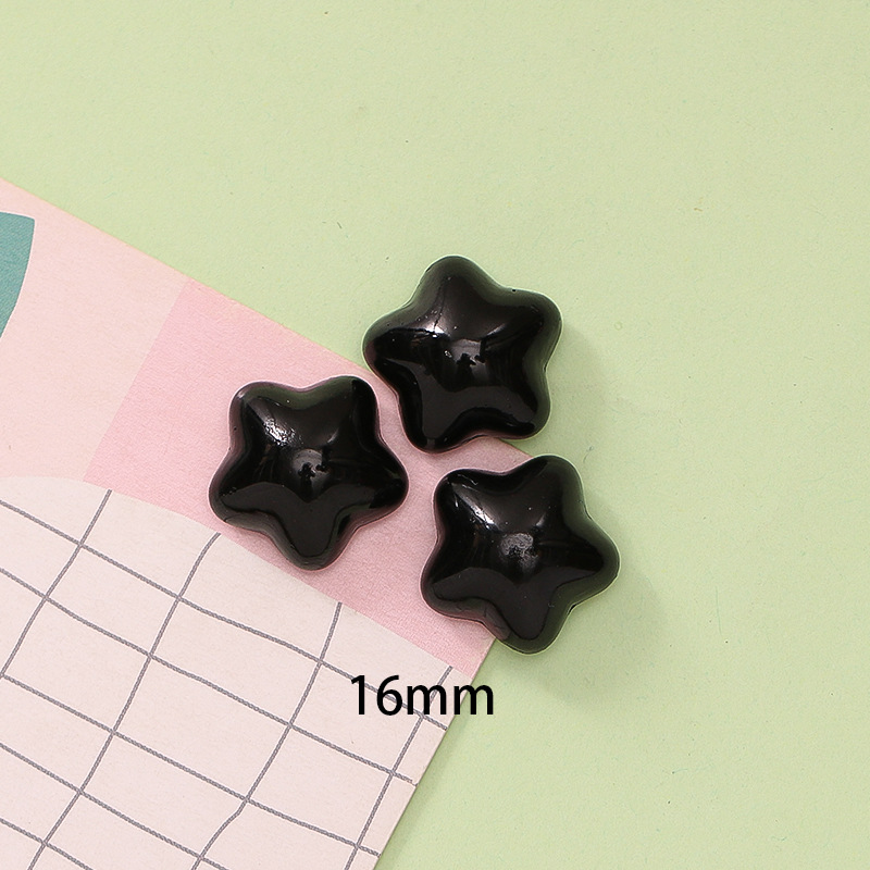 Textura de metal lindo expansión estrella DIY crema pegamento teléfono caso zapato hebilla horquilla resina joyería accesorios al por mayor