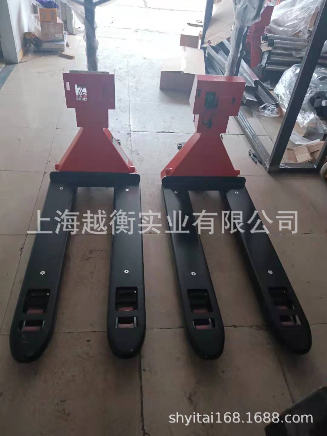 海安防爆2吨叉车磅称手动液压叉车电子秤如皋1吨叉车磅秤